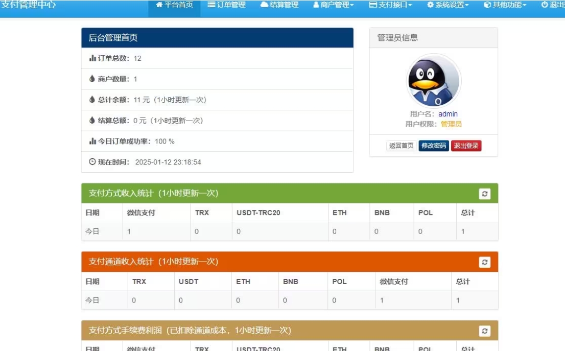新版2025易支付系统源码epay运营版 轮询/投诉/进件等-啾啾源码网