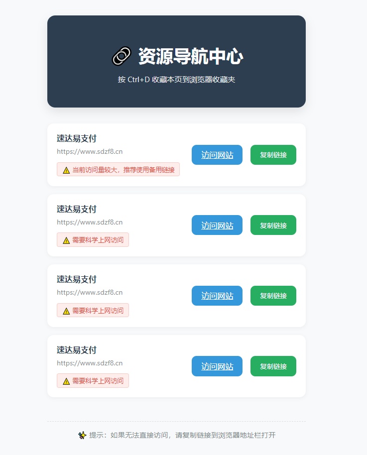 2025年HTML发布页原创源码-啾啾源码网